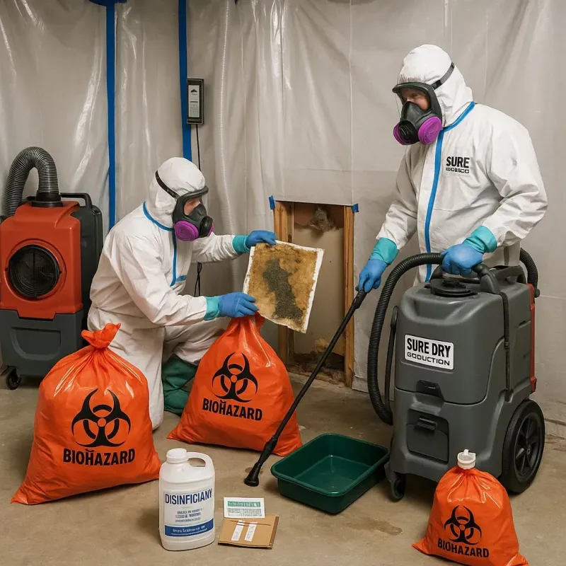 Contaminated Water Handling Protocols process in Elfers, FL
